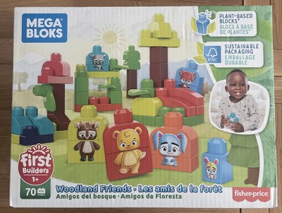 Mega Bloks Fisher Price Woodland Friends Vorschule Bauset Brandneu