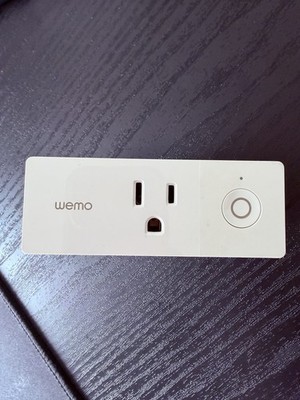 Belkin Wemo Mini Smart Plug F7C063   WiFi Outlet Works w/ Google Alexa & HomeKit