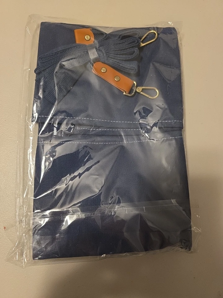 Denim BLUE Post Office Apron Mail Handler Clerk Postal Service - Image 2 of 2