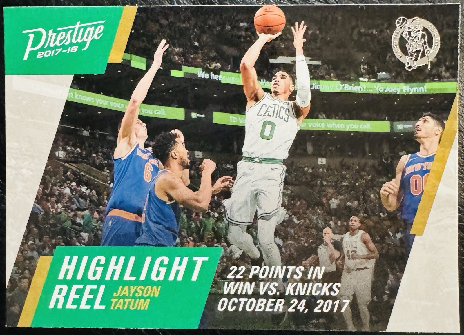 2017-18 Panini Prestige #7 Jayson Tatum Highlight Reel RC