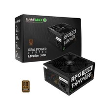 Image of Gamemax RPG Rampage 700W PSU 140mm Ultra Silent Fan 80 PLUS Bronze