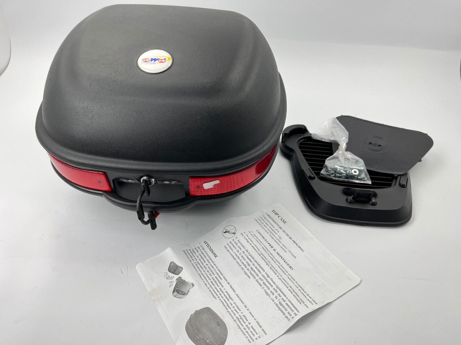 Maleta de equipaje AWA Topcase con placa #19546