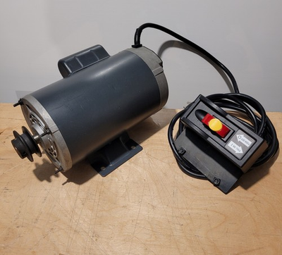 #ad Craftsman 3 HP Max Model 315 113 Contractor Table Saw Motor With On Off Switch $145.00