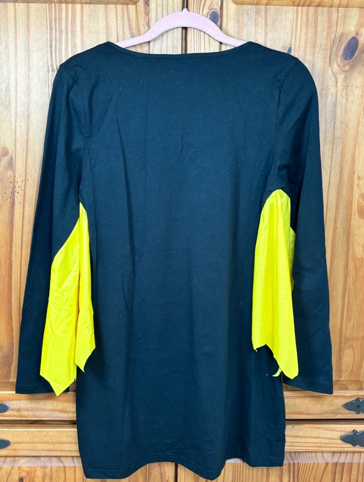 DC Comics Batgirl Dress Adult Costume Halloween Cosplay Size Large + Mask - Image 4 of 4