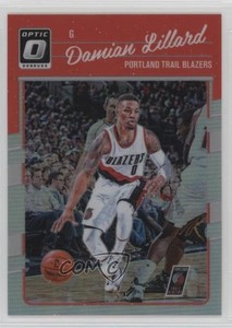 2016-17 Panini Donruss Optic Holo Silver Prizm Damian Lillard #131
