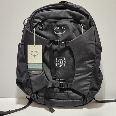 Osprey Unisex 30-Liter Proxima 16-inch Laptop Travel Backpack Black *Embroidered