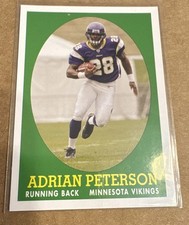 2007 Topps - Turn Back the Clock Adrian Peterson #9 (RC)