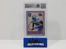 2025 Dallas Card Show Series 9 ROCKET ISMAIL SIGNED Dallas Cowboys BGS 10 Auto