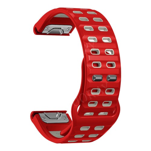 Pulsera de silicona Quick Fit para Garmin Fenix E 8 7X/7 6X/6 5X/5 Plus 3HR Epix Pro - Imagen 50 de 60