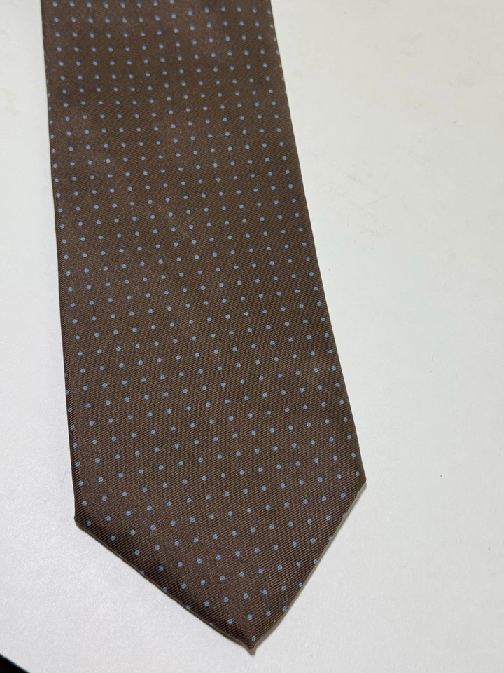 Галстук мужской Dooney and Bourke 100% шелк ручной работы с принтом в Англии - Изображение 3 из 4