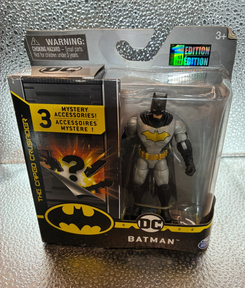 DC The Caped Crusader Batman 4-Inch Action Figure Rebirth Tactical