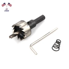 12-48MM HSS Metal Holesaw Stainless Steel Drill Bit Hole Saw Cutter Reaming
