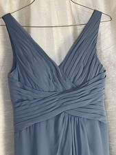 Azazie Dress Rylee - Dusty Blue -A8