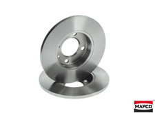 2x MAPCO 15771 Bremsscheiben Satz Vorne Ø 239mm für AUDI 80 SEAT Cordoba VW Golf