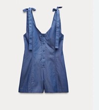 Zara Strappy Romper/Playsuit Sz:S