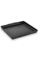 Geoffrey Zakarian by Dash 12”x12” Nonstick Cast Iron Grill Topper ZDGT12RMBK02