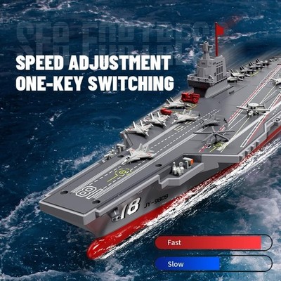 RC Boats for Kids 8-12, 16-Inch Warship Battleship Aircraft
