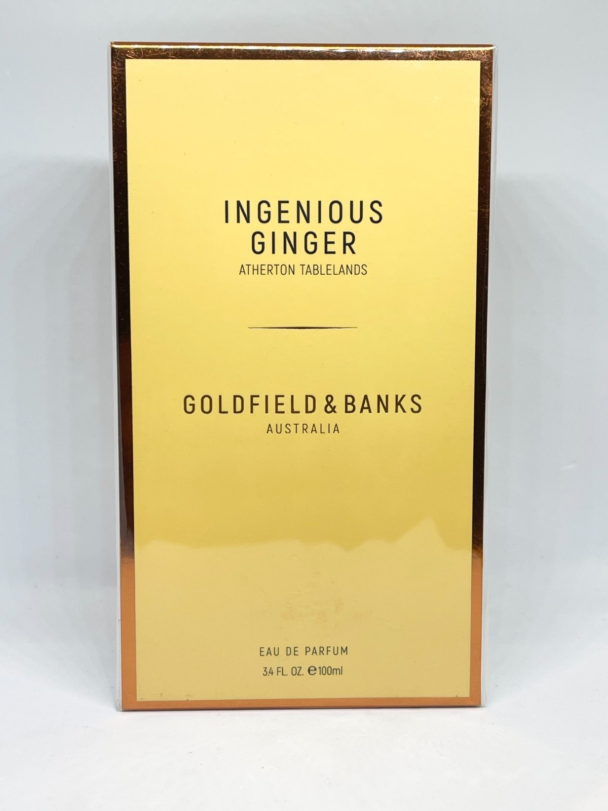 GOLDFIELD & BANKS INGENIOUS GINGER EAU DE PARFUM 3.4oz / 100ml NEW IN BOX BNIB