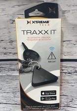 XTREME Tech Traxx It Keychain Bluetooth Tracker Open Box