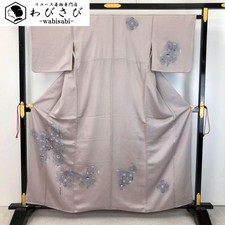 TUKESAGE Floral pattern Floral Arabesque BLUR Japanese Kimono K-5481