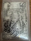 1/2 oz .999  Silver Black Hand Bullion Jack Frost Art Bar, Nocturnal Noel Series