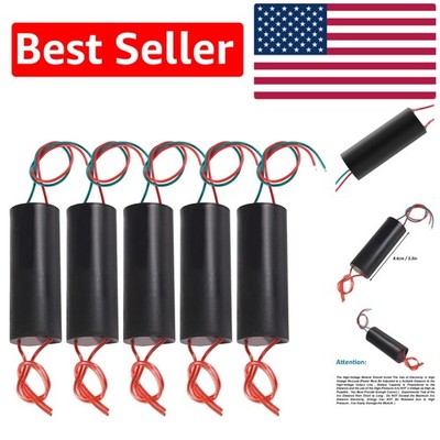 Battery Powered 5pcs High Voltage Transformer Modules - Ideal for Science Use