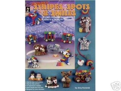 Sculpey Stripes Spots &Smiles Polymer Clay Book OOP NEW