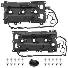 2x Engine Valve Cover w/ Gasket for Infiniti EX35 FX35 G35 M35 3.5L Left & Right
