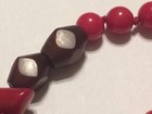 VINTAGE DEEP NICE NATURAL RED CORAL NECKLACE, 925 Clasp 👍 — photo 10