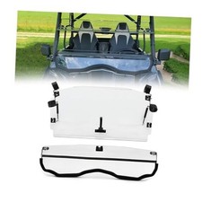 2-in-1 Flip Windshield Compatible with CFMOTO ZForce 800 Trail 800 EX 2014