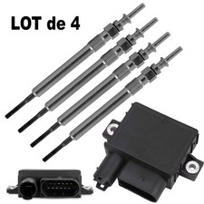 NEWPARTS Relais F�r Vorgl�hen + 4 Gl�hkerzen F�r BMW X1 X3 sDrive xDrive 18d 20d