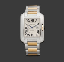 Cartier Tank Anglaise 18K Gold 3511 Automatik...