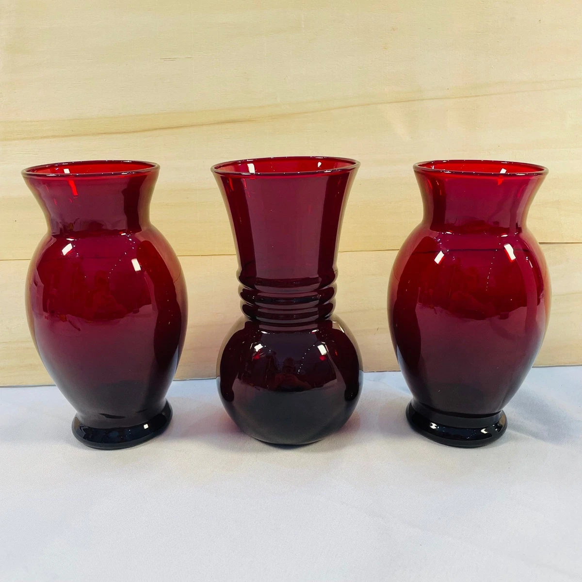 Vintage/Retro Glass Vases for sale - eBay