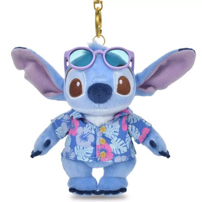 Disney Store Japan Stitch Plush Keychain SUMMER STYLE 2026 US STOCK