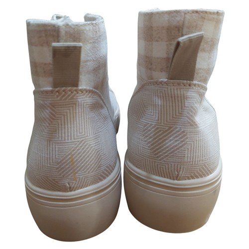 RARE Rocket Dog Women's High Top Sneakers, Plaid and Geometric Patterns, Size 11 - Picture 3 of 6