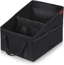 Car Seat Organizer - Passenger Seat Organizer, Collapsible Small Car Seat Storag