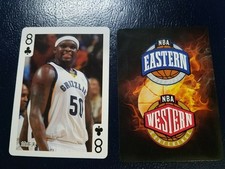 Zach Randolph Grizzlies Eastern Western Conference Chinese Playing Card