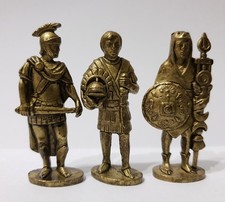 Soldatini Kinder Metallo Metallfiguren Romani 50mm ottone numerata
