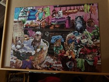 550 Piece Puzzle Paw s Gone Wild/cats In The Kitchen