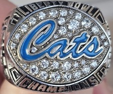 2009 KENTUCKY WILDCATS LIBERTY BOWL CHAMPIONS CHAMPIONSHIP PLAYERS RING  BALFOUR