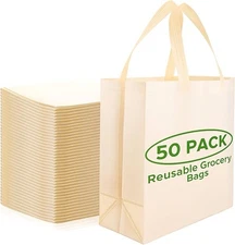 Large Reusable Grocery Bags Eco-Friendly Simply Cool