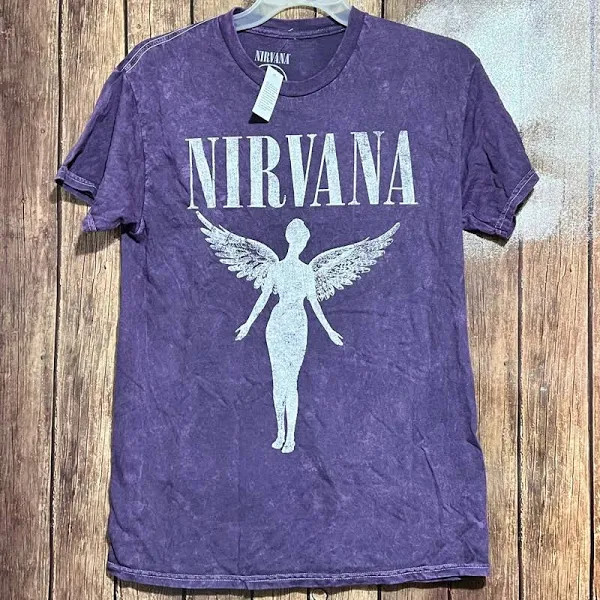 Nirvana Live '93 in Utero Tour 2 Sided T-Shirt New | eBay