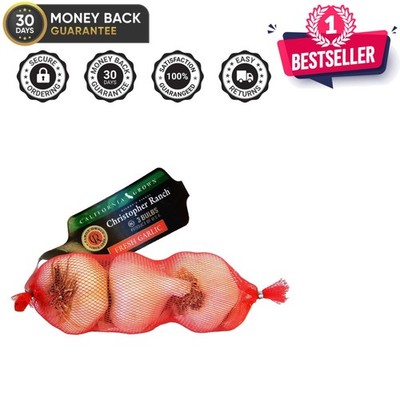 Fresh California Garlic 3-Pack, 3 oz Each - Elevate Your Culinary Experience