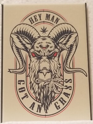 2x3 inch fridge magnets GOAT Got Any Grass