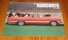 Original 1967 Ford Ranchero Sales Brochure 500 500xl Original 1967 Ford Ranchero Sales Brochure 500 500xl