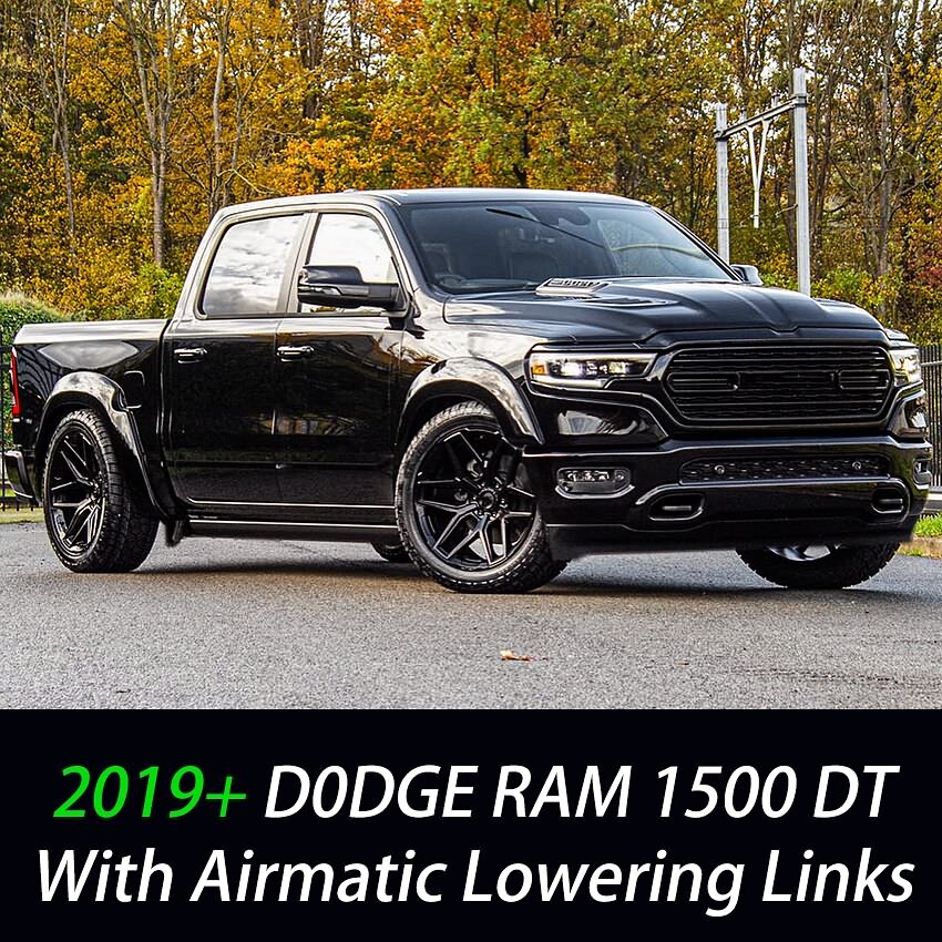 For 2019+ Dodge Ram 1500 DT Adjustable Air Ride Suspension