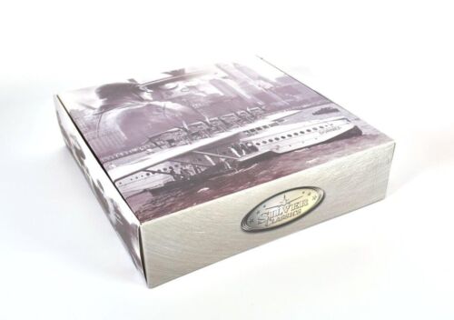 Set 2 Airliners Silver plated Lockheed+Bristol 1:200 PLANE AIRCRAFT MODEL SPL12 - Picture 2 of 2