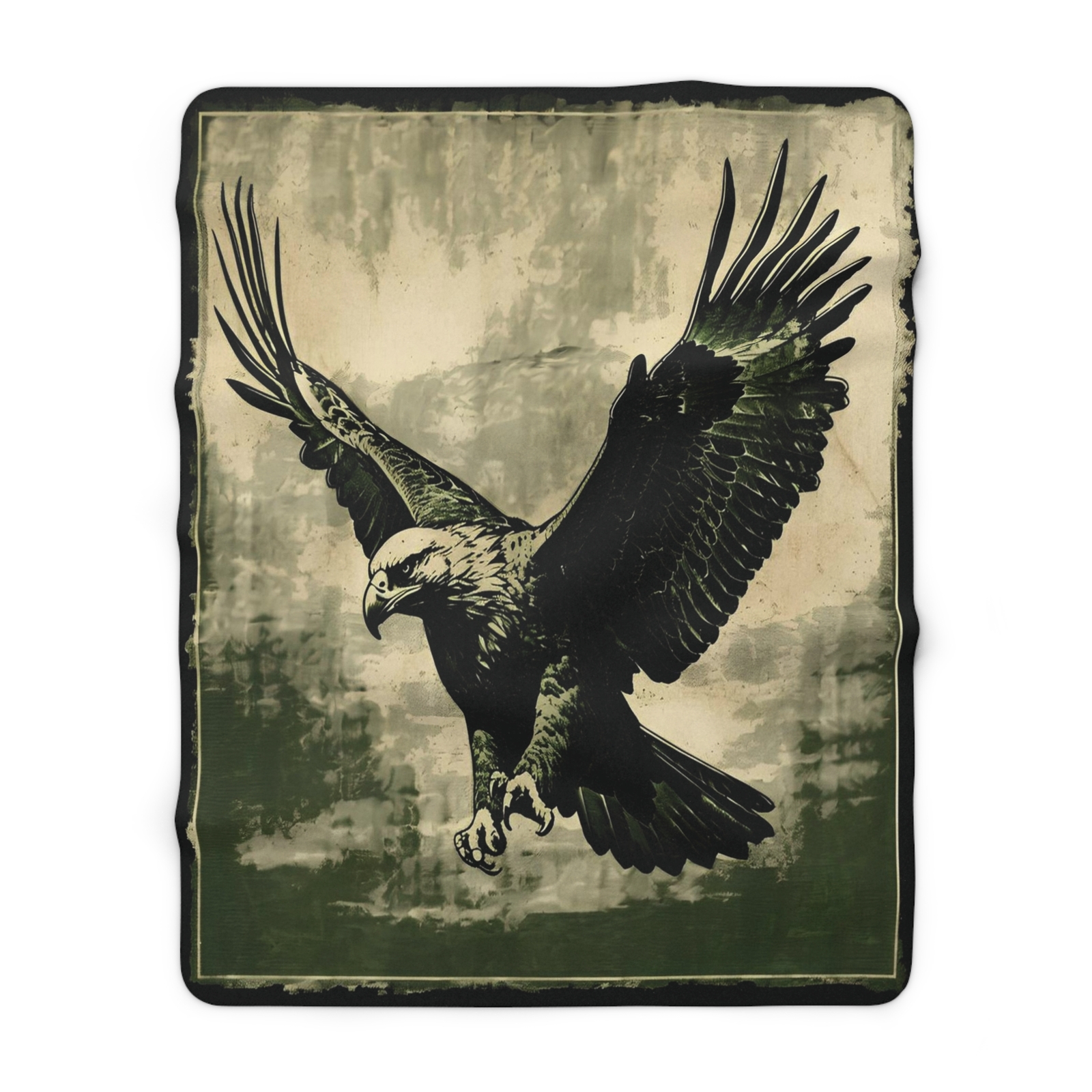 SAN MARCOS STYLE BLANKET/COBIJA. 60” X 80” INCHES. VINTAGE MEXICAN