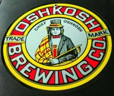  Oshkosh defunct Brewery Beer sign