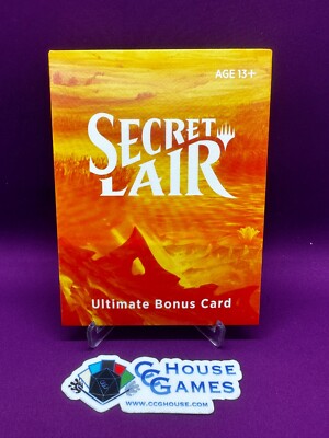 MTG Secret Lair Ultimate Bonus Card! Enemy Fetch Land! FACTORY